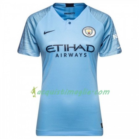 Divisa di Calcio Manchester City Donna Prima 2018/2019